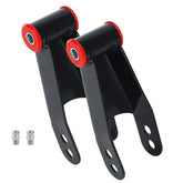 2pcs Rear Drop Shackles 2inch Kit For Chevy Silverado 1988-2018 GMC Sierra 1500